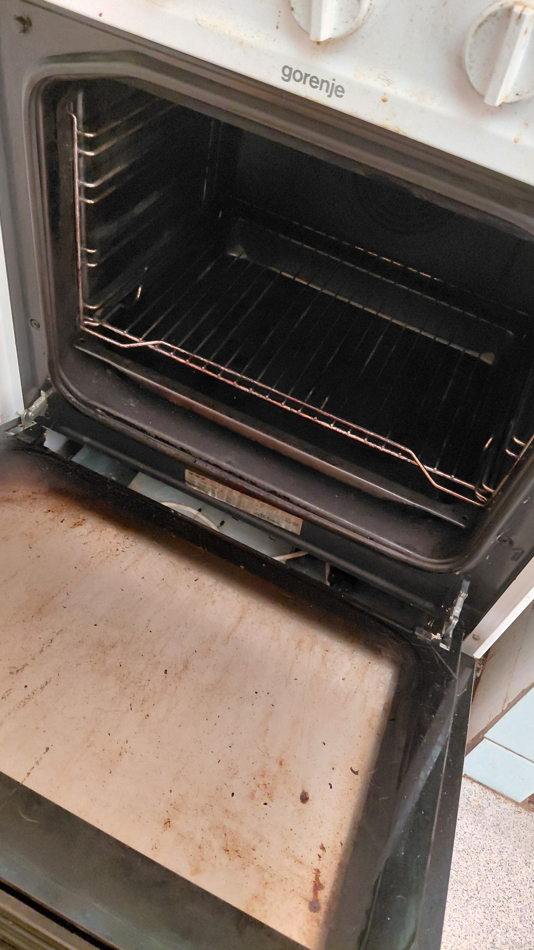 Before photo for Oven Cleaning